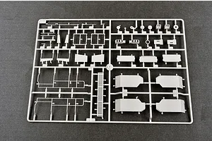 Trumpeter 1/35 Russian 130mm Coastal Defense Gun A-222 Bereg Artillery Truck Scaled Plastic Model Kit image 28435