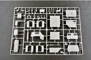 Trumpeter 1/35 Russian 130mm Coastal Defense Gun A-222 Bereg Artillery Truck Scaled Plastic Model Kit image 28436