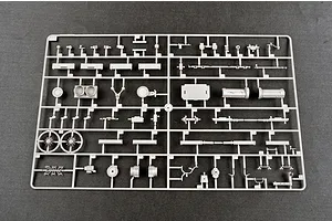 Trumpeter 1/35 Russian 130mm Coastal Defense Gun A-222 Bereg Artillery Truck Scaled Plastic Model Kit image 28437