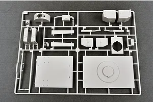 Trumpeter 1/35 Russian 130mm Coastal Defense Gun A-222 Bereg Artillery Truck Scaled Plastic Model Kit image 28442