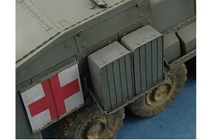 Trumpeter 1/35 M1133 Stryker Medical Evacuation Vehicle Scaled Plastic Model Kit image 28448