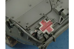 Trumpeter 1/35 M1133 Stryker Medical Evacuation Vehicle Scaled Plastic Model Kit image 28449