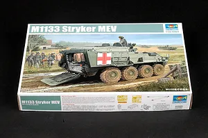 Trumpeter 1/35 M1133 Stryker Medical Evacuation Vehicle Scaled Plastic Model Kit image 28451