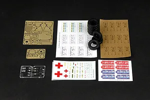 Trumpeter 1/35 M1133 Stryker Medical Evacuation Vehicle Scaled Plastic Model Kit image 28453