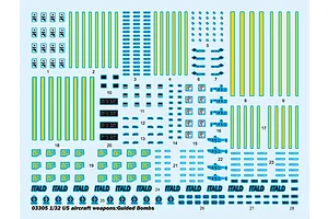 Trumpeter 1/32 US Aircraft Smart Bombs Weapons Set image 28489