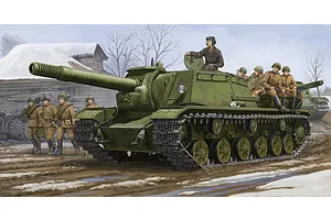 Trumpeter 1/35 Soviet SU-152 Heavy Self-Propelled Gun Scaled Plastic Model Kit image 28499