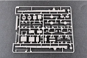 Trumpeter 1/35 Russian 4.5 Ton 6x6 URAL-375D Truck Scaled Plastic Model Kit image 28535
