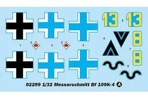 Trumpeter 1/32 Messerschmitt Bf 109K-4 Fighter Scaled Plastic Model Kit image 28630