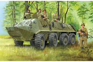 Trumpeter 1/35 Russian BTR-60PA Armoured Personnel Carrier Vehicle Scaled Plastic Model Kit image 28654