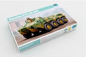 Trumpeter 1/35 Russian BTR-80 Armoured Personnel Carrier Vehicle Scaled Plastic Model Kit image 28669