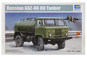 Trumpeter 1/35 Russian GAZ-66 Oil Tanker Truck Scaled Plastic Model Kit