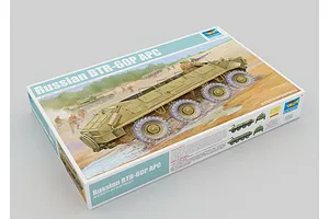 Trumpeter 1/35 Russian BTR-60P Upgraded Armoured Personnel Carrier Vehicle Scaled Plastic Model Kit image 28751