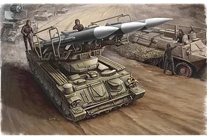 Trumpeter 1/35 Russian SAM-6 Anti-Aircraft Missile Scaled Plastic Model Kit image 28765
