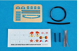 Trumpeter 1/35 Russian SAM-6 Anti-Aircraft Missile Scaled Plastic Model Kit image 28767