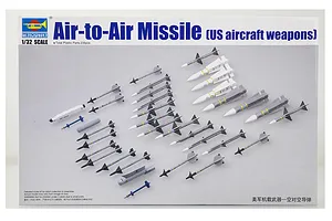Trumpeter 1/32 US Aircraft Air to Air Missile Set Scaled Plastic Model Kit image 28814