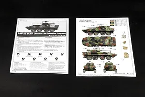 Trumpeter 1/35 LAV-25 SLEP Armoured Vehicle Scaled Plastic Model Kit image 28852