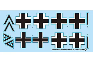 Trumpeter 1/32 Messerschmitt Bf 109G-2/Trop Fighter Scaled Plastic Model Kit image 28882