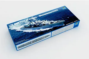 Trumpeter 1/350 HMS Type 23 Westminster (F237) Frigate Plastic Model Kit image 28889