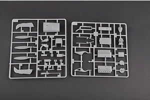 Trumpeter 1/32 Messerschmitt Bf 109F-4/Trop Fighter Scaled Plastic Model Kit image 28904