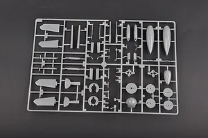 Trumpeter 1/32 Messerschmitt Bf 109F-4/Trop Fighter Scaled Plastic Model Kit image 28909