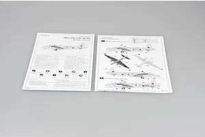 Trumpeter 1/72 British Wellington GR Mk XIV Bomber Scaled Plastic Model Kit image 28965