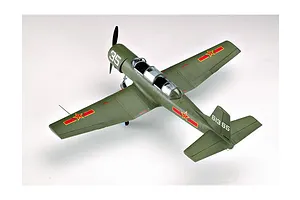 Trumpeter 1/32 Chinese Nanchang CJ-6 Trainer Scaled Plastic Model Kit image 28981