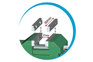 Trumpeter Master Tools Modelers Mini Bench Vice image 28987
