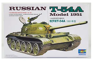 Trumpeter 1/35 Russian 1951 T-54A Tank Scaled Plastic Model Kit
