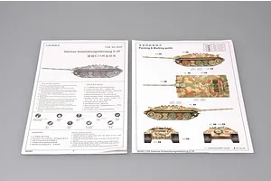 Trumpeter 1/35 German Entwicklungsfahrzeug E25 Self-Propelled Scaled Plastic Model Kit image 29015