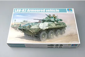 Trumpeter 1/35 LAV-A2 Armoured Vehicle Scaled Plastic Model Kit image 29045