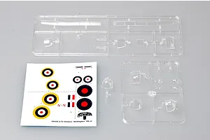 Trumpeter 1/72 British Wellington Mk.IC Bomber Scaled Plastic Model Kit image 29049