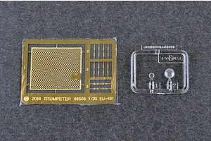 Trumpeter 1/35 Soviet SU-101 SPA Self-Propelled Gun Scaled Plastic Model Kit image 29069