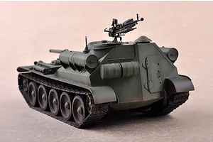 Trumpeter 1/35 Soviet SU-101 SPA Self-Propelled Gun Scaled Plastic Model Kit image 29072