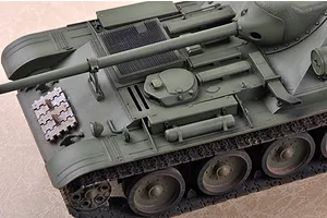 Trumpeter 1/35 Soviet SU-101 SPA Self-Propelled Gun Scaled Plastic Model Kit image 29073