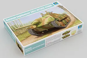 Trumpeter 1/35 German Jagdpanzer 38(t) Hetzer-Starr Self-Propelled Scaled Plastic Model Kit image 29106