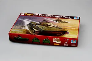 Trumpeter 1/35 Polish PT-76B Amphibious Turret Tank Scaled Plastic Model Kit image 29172