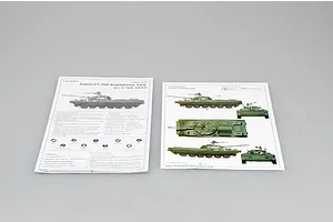 Trumpeter 1/35 Polish PT-76B Amphibious Turret Tank Scaled Plastic Model Kit image 29173
