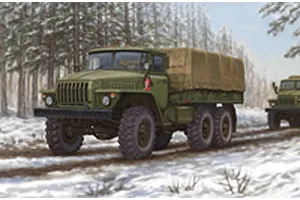 Trumpeter 1/35 Russian 6x6 URAL-4320 Truck Scaled Plastic Model Kit image 29206