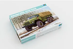 Trumpeter 1/35 Russian 6x6 URAL-4320 Truck Scaled Plastic Model Kit image 29207