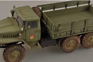 Trumpeter 1/35 Russian 6x6 URAL-4320 Truck Scaled Plastic Model Kit image 29221