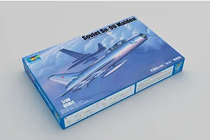 Trumpeter 1/48 Soviet Su-9U Maiden Jet Scaled Plastic Model Kit image 29270