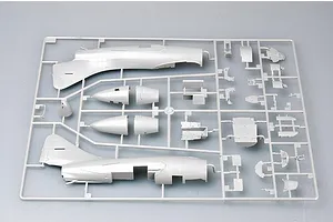 Trumpeter 1/48 US Navy F9F-3 Panther Fighter Jet Scaled Plastic Model Kit image 29306