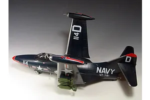 Trumpeter 1/48 US Navy F9F-3 Panther Fighter Jet Scaled Plastic Model Kit image 29311