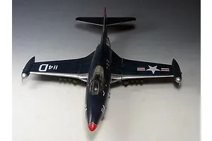 Trumpeter 1/48 US Navy F9F-3 Panther Fighter Jet Scaled Plastic Model Kit image 29315