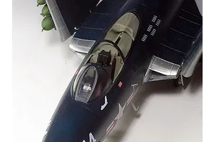 Trumpeter 1/48 US Navy F9F-3 Panther Fighter Jet Scaled Plastic Model Kit image 29319