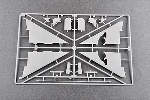 Trumpeter 1/48 Soviet Su-11 Fishpot Jet Scaled Plastic Model Kit image 29350