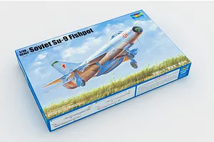 Trumpeter 1/48 Soviet Su-9 Fishpot Jet Scaled Plastic Model Kit image 29363
