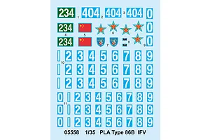 Trumpeter 1/35 PLA ZBD-86B Infantry Fighting Tank Scaled Plastic Model Kit image 29423