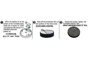 Trumpeter Model 7-inch Turntable Display image 29440