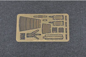 Trumpeter 1/700 USS West Virginia BB-48 1945 Battleship Plastic Model Kit image 29449